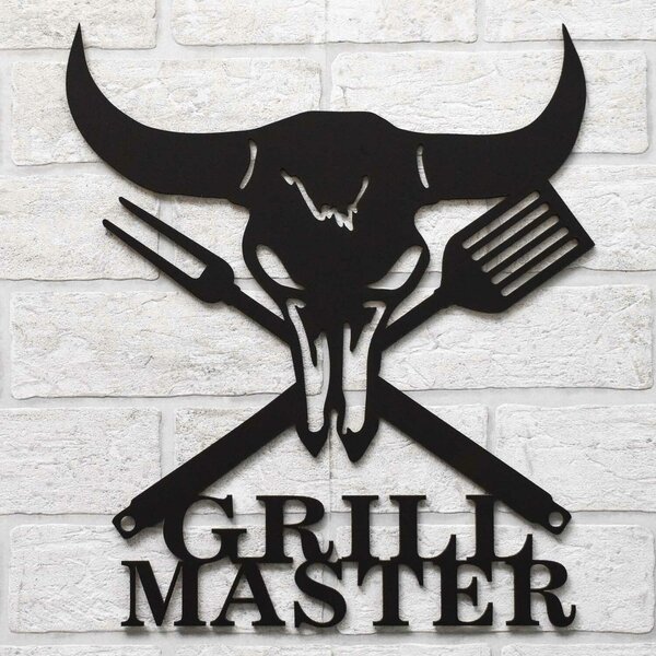 DUBLEZ | Decorațiune pentru peretele din bucătărie - Grill Master | Tablou de perete