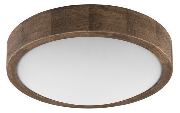 Plafonieră LED Brilagi CARVALHO SLIM 1xE27/60W/230V stejar nuc d. 27 cm