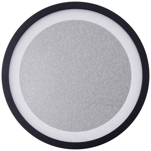 Plafonieră LED dimabilă Brilliant MOSAKO LED/20W/230V 2700K d. 29,5 cm negru