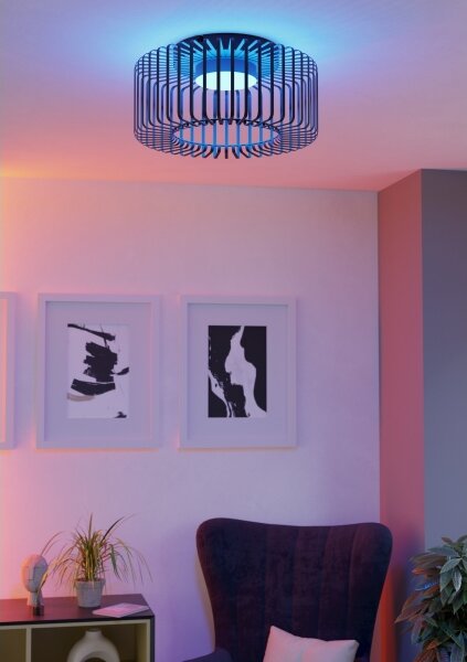 Plafonieră LED RGBW dimabilă Eglo 900722 GINESTRONE-Z LED/22W/230V