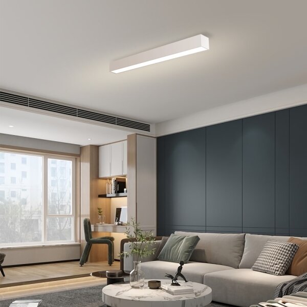 Plafonieră LED dimabilă Immax NEO 07258L LUNGO LED/29W/230V Wi-Fi Tuya alb + telecomandă