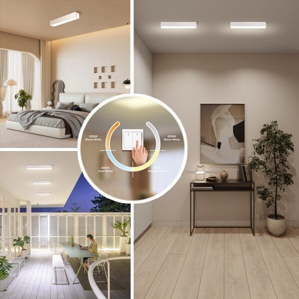 Immax NEO 07257L - LED LUNGO 20W/230V Wi-Fi Tuya albă, dimabil + DO