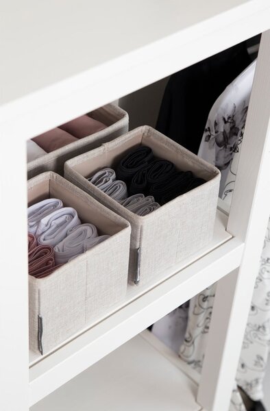Set 3 organizatoare Bigso Box of Sweden Drawer, bej