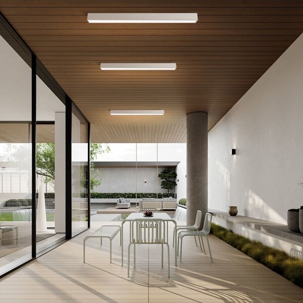 Immax NEO 07259L - LED LUNGO 38W/230V Wi-Fi Tuya albă, dimabil + DO
