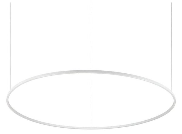 Lustră LED pe cablu Ideal Lux ORACLE SLIM LED/76W/230V 3000K d. 150 cm alb
