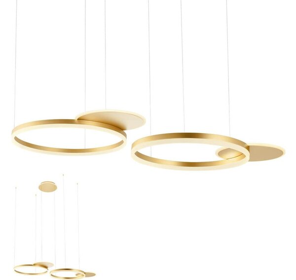 Lustră LED dimabilă pe cablu Redo 01-2609 SIGUA LED/114W/230V 3000K auriu
