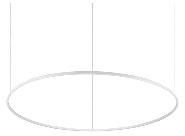 Ideal Lux - Lustra LED suspendată ORACLE SLIM LED/83W/230V 3000K diam. 150 cm albă