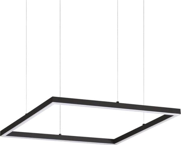 Ideal Lux - Lustră LED suspendată pe cablu ORACLE SLIM LED/33W/230V 3000K 50x50 cm negru