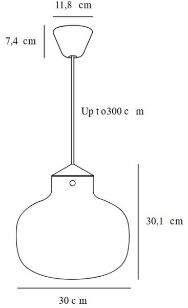 Lustră pe cablu DFTP by Nordlux RAITO 1xE27/25W/230V