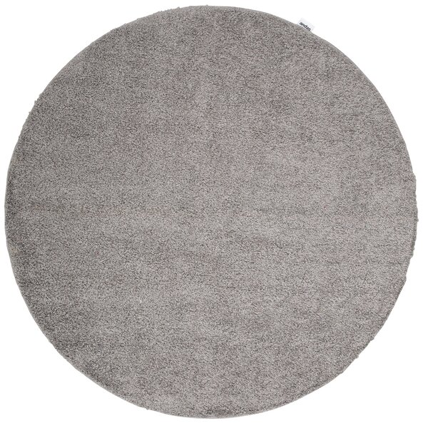 Covor rotund Saron gri 140 cm