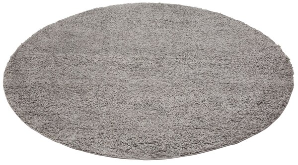 Covor rotund Saron gri 140 cm