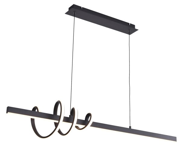 Lustră LED pe cablu ONLI SWING LED/30W/230V 4000K negru