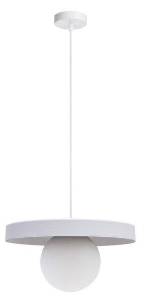 Lustră pe cablu LOME 1xE27/60W/230V alb