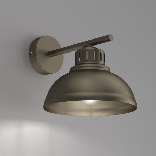 Lampă de perete SVEN 1xE27/15W/230V alamă