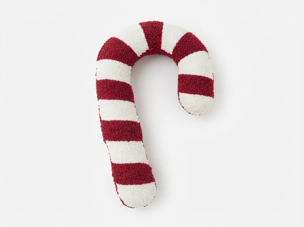 Perna decorativa CHRISTMAS CANDY 26x40 cm, rosu-alb