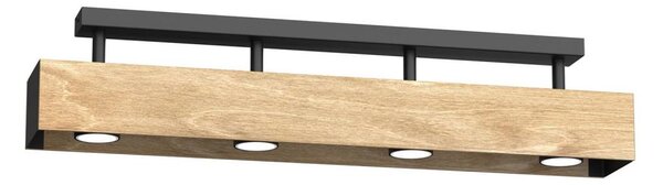 Lustră aplicată MAISON 4xGU10/8W/230V stejar