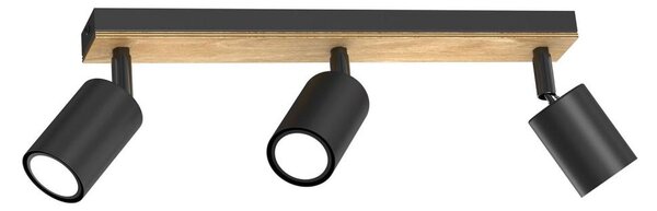 Spot TULON 3xGU10/8W/230V negru