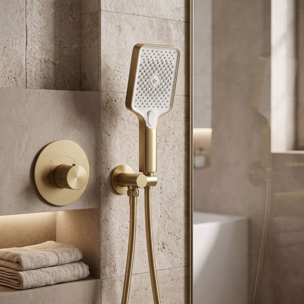 PARA DE DUS REA JS-031 BRUSH GOLD