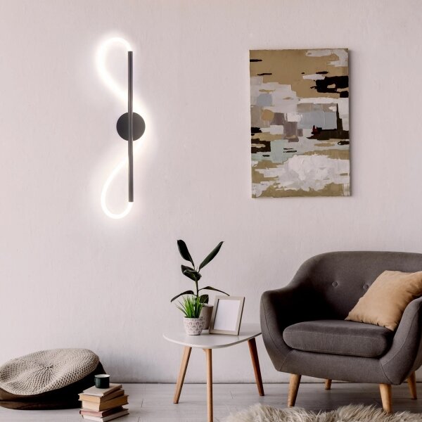 Aplică LED EMMA LED/19W/230V negru