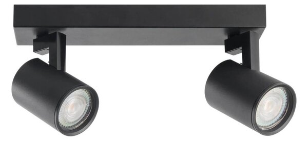 Spot LYNX 2xGU10/10W/230V negru