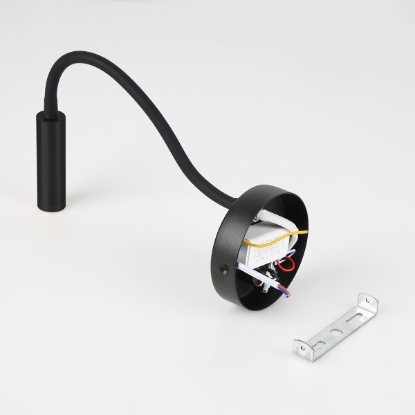 Lampă LED flexibilă de perete Brilagi MAYA LED/3W/230V 4000K negru
