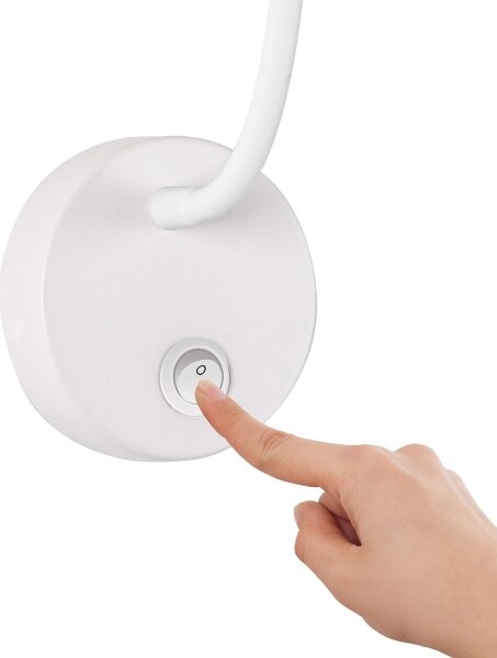Lampă LED flexibilă de perete Brilagi MAYA LED/3W/230V 4000K alb/auriu