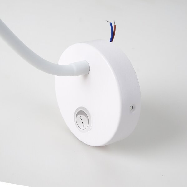 Lampă flexibilă dimabilă de perete Brilagi MAYA 1xG9/4W/230V alb/auriu