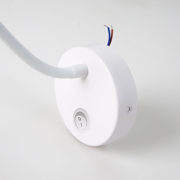 Lampă flexibilă de perete Brilagi MAYA 1xG9/4W/230V alb