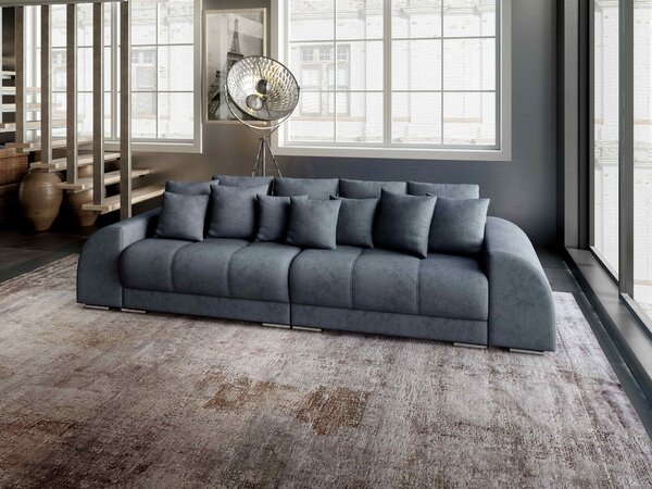 Canapea extensibilă dumonde cu 2 lăzi de depozitare Verona Enjoy Antracit 310x120 cm