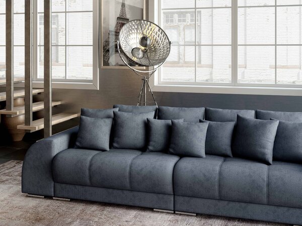 Canapea extensibilă dumonde cu 2 lăzi de depozitare Verona Enjoy Antracit 310x120 cm