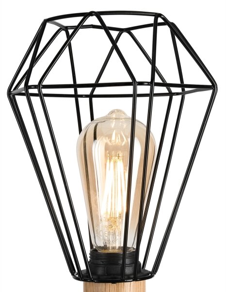 Lampă de masă Brilagi WOODY BASKET 1xE27/60W/230V stejar