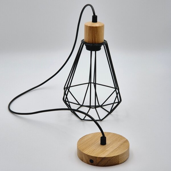 Lustră pe cablu Brilagi WOODY BASKET 1xE27/60W/230V stejar