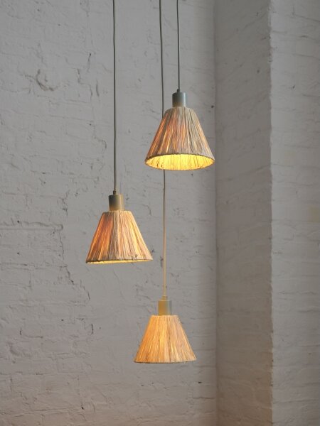 Lustră pe cablu Ledvance DECOR RAFFIA 3xE27/15W/230V rafie