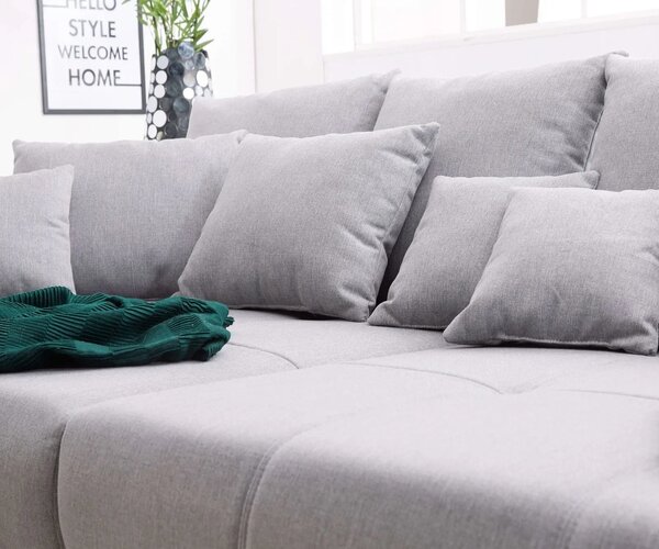 Canapea extensibilă dumonde cu 2 lăzi de depozitare Verona Enjoy Grey 310x120 cm