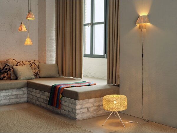 Lustră pe cablu Ledvance DECOR RAFFIA 3xE27/15W/230V rafie