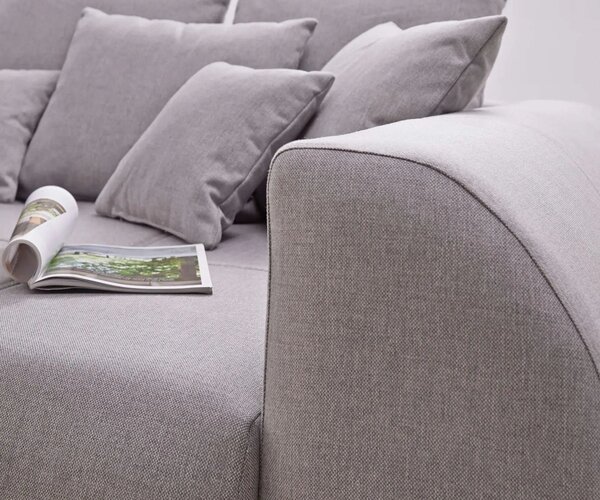 Canapea extensibilă dumonde cu 2 lăzi de depozitare Verona Enjoy Grey 310x120 cm