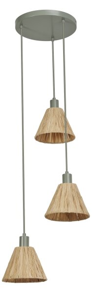 Lustră pe cablu Ledvance DECOR RAFFIA 3xE27/15W/230V rafie
