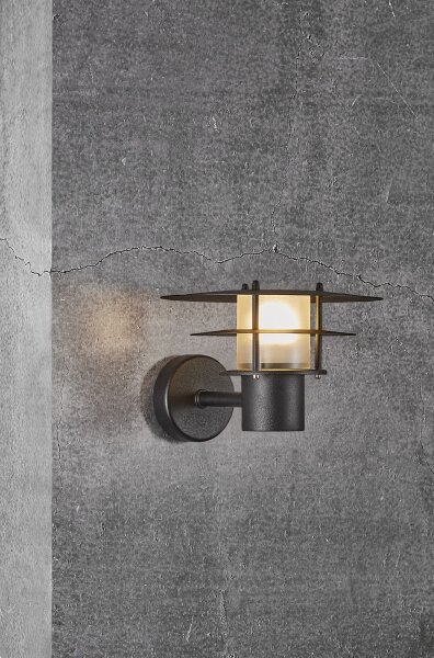 Aplică de exterior Nordlux BASTIA 1xE14/12W/230V IP54 negru