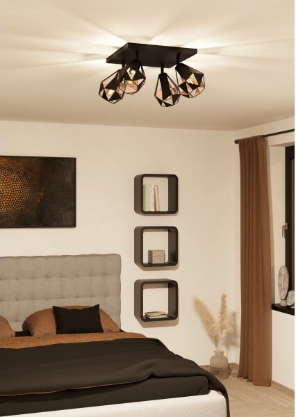 Spot Eglo 43718 CARLTON 4xE27/40W/230V