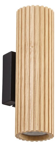 Lampă de perete Lindby, Stralino, reglabil, Lemn, Camera de zi, Lemn, Modern