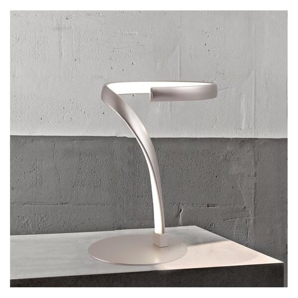 Lampă LED de masă ONLI INFINITY LED/12W/230V 4500K 24 cm crom mat
