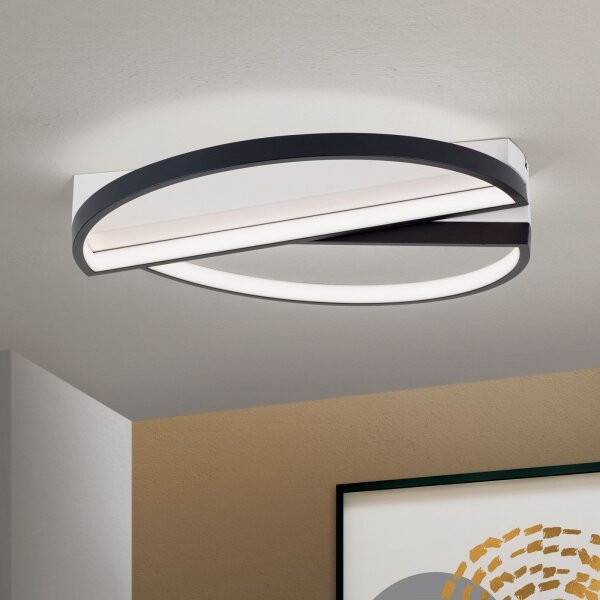Orion DL 7-693 OLGA LED/28W/230V plafonieră LED dimabilă negru/alb