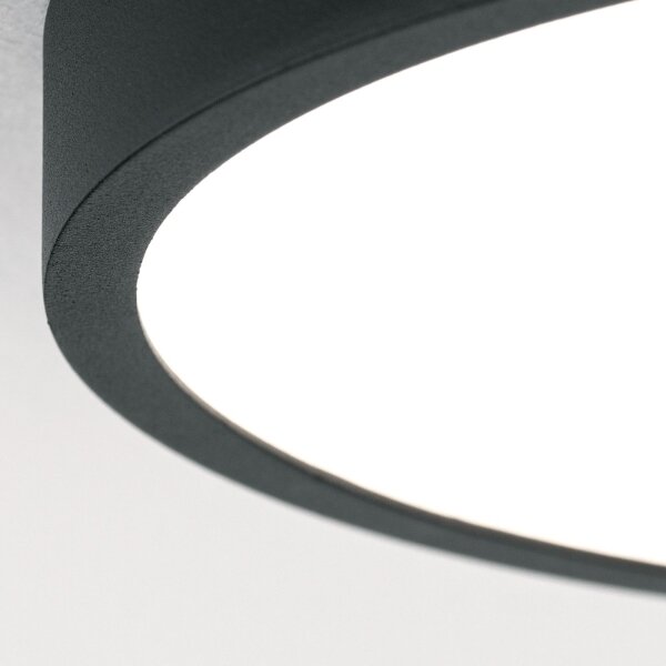 Plafonieră LED Orion DL 7-657/14 BULLY LED/12W/230V d. 14 cm negru