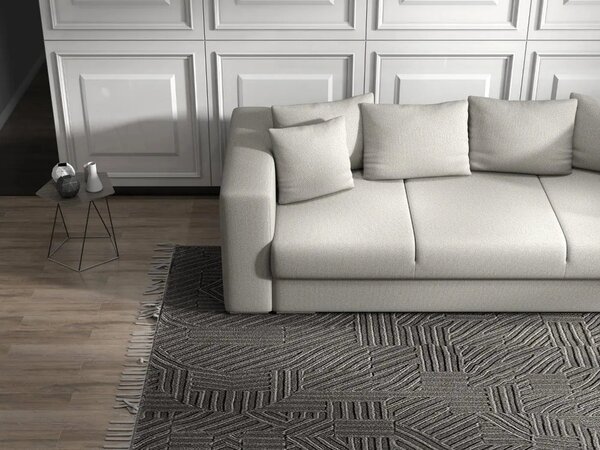 Canapea extensibilă dumonde cu ladă de depozitare Gloria Enjoy Beige 240x100 cm