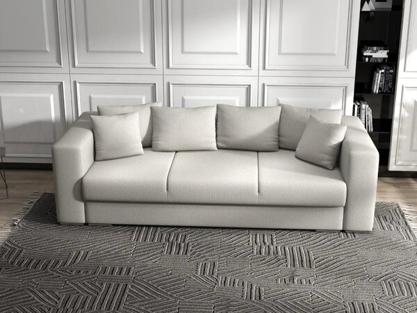 Canapea extensibilă dumonde cu ladă de depozitare Gloria Enjoy Beige 240x100 cm