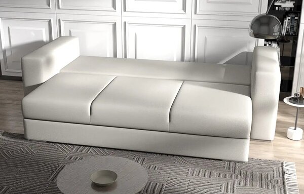 Canapea extensibilă dumonde cu ladă de depozitare Gloria Enjoy Beige 240x100 cm