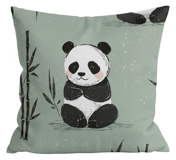 Husa de perna din microfibra PANDA RELAX 45x45 cm, mentolov