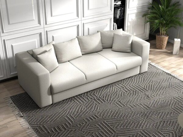 Canapea extensibilă dumonde cu ladă de depozitare Gloria Enjoy Beige 240x100 cm