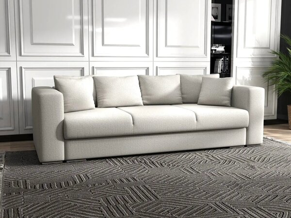 Canapea extensibilă dumonde cu ladă de depozitare Gloria Enjoy Beige 240x100 cm