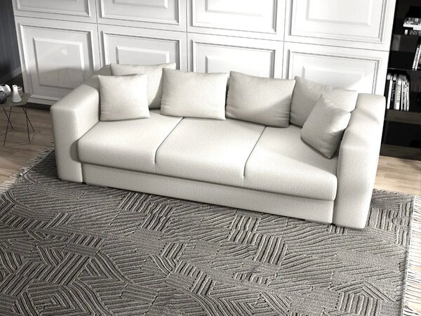 Canapea extensibilă dumonde cu ladă de depozitare Gloria Enjoy Beige 240x100 cm